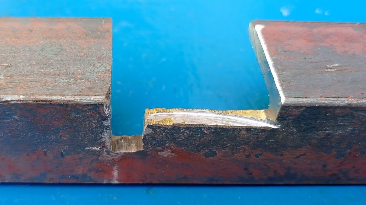 Amazing Tricks Of Angle Iron Cutting // How To Cross Joint Angle Iron