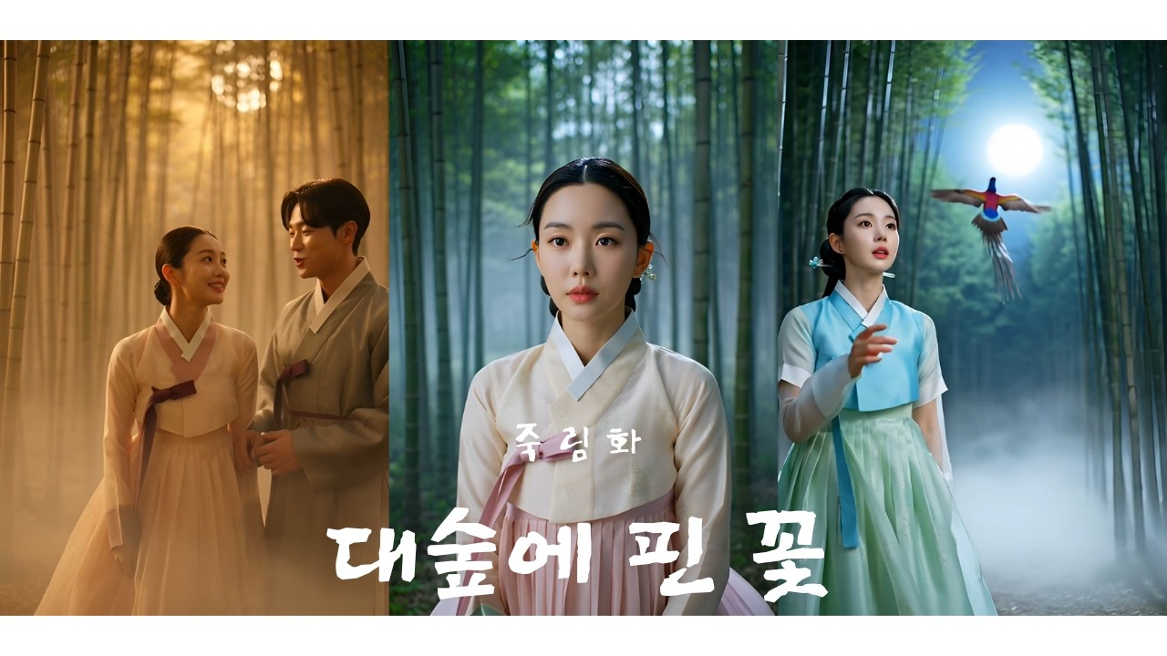 [MV](죽림화竹林花: 대숲에 핀 꽃) 오늘도 대숲에서 당신을 그립니다...#사극풍 #AI노래 #시네마틱 #뮤직비디오