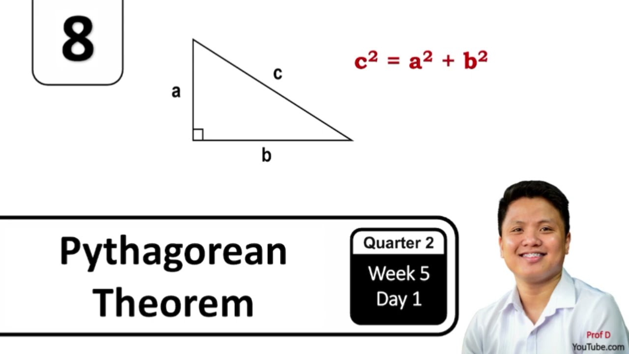 Pythagorean Theorem in Finding the Missing Side of a Right Triangle | Grade 8 Mathematics | Q2 W5