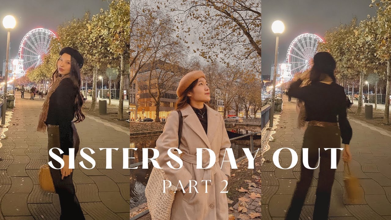 Sisters Day Out (Part 2/2) | Königsallee, Altstadt, Visiting Oma vlog | In Bahasa w/ Eng Sub