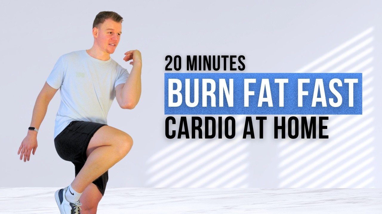 20 Min Intense Cardio Fat Burning Workout | HIIT Cardio for Fat Loss (No Equipment)