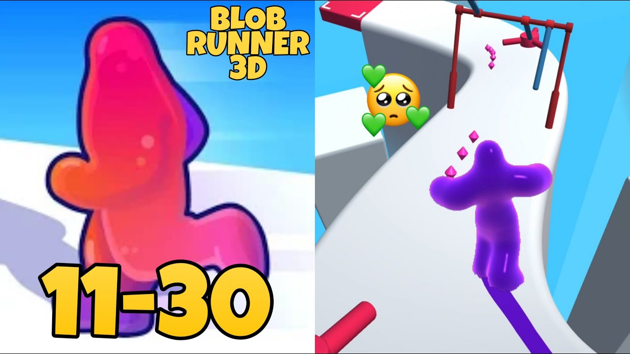 Blob Runner 3D Game Offline - Level 11-30