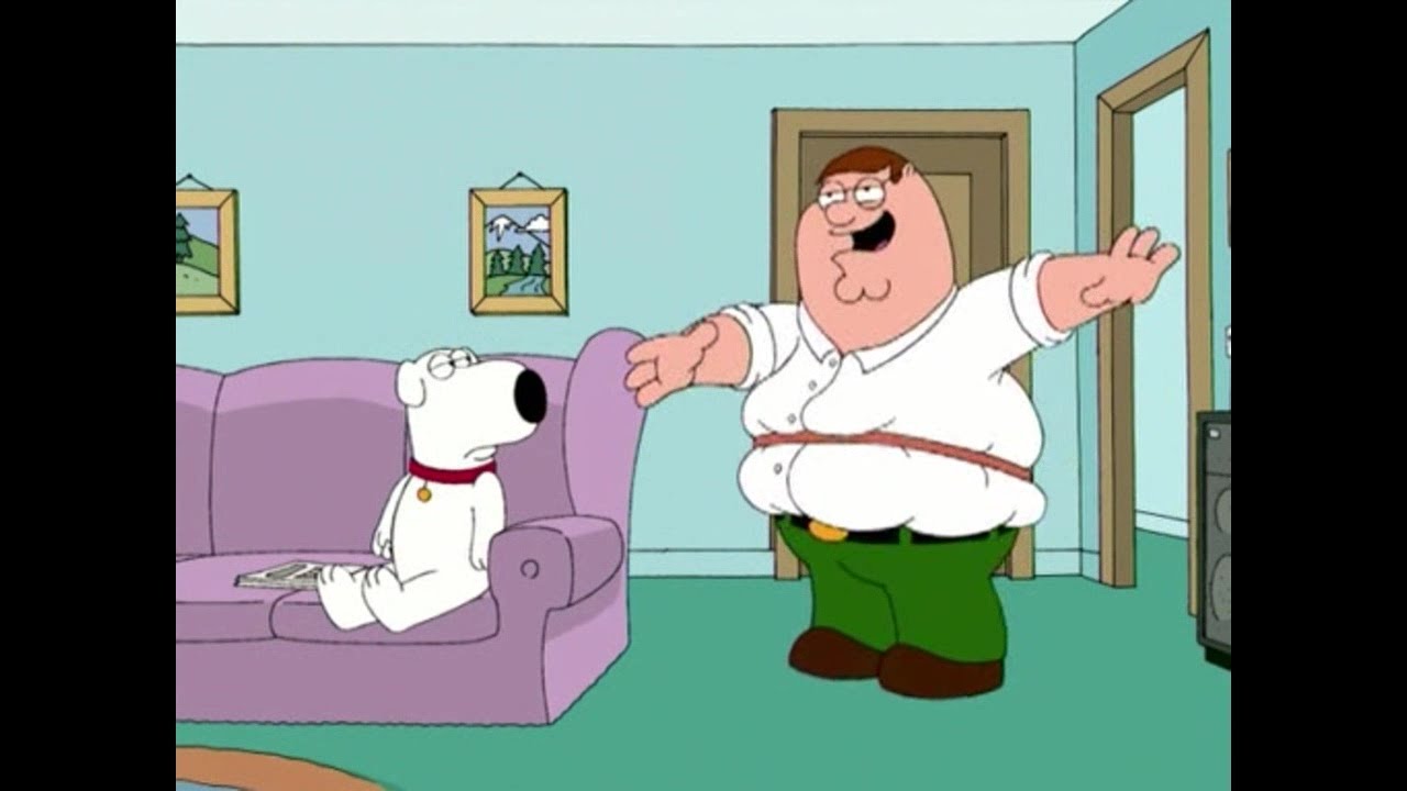 Family Guy - Peter with a Hula Hoop