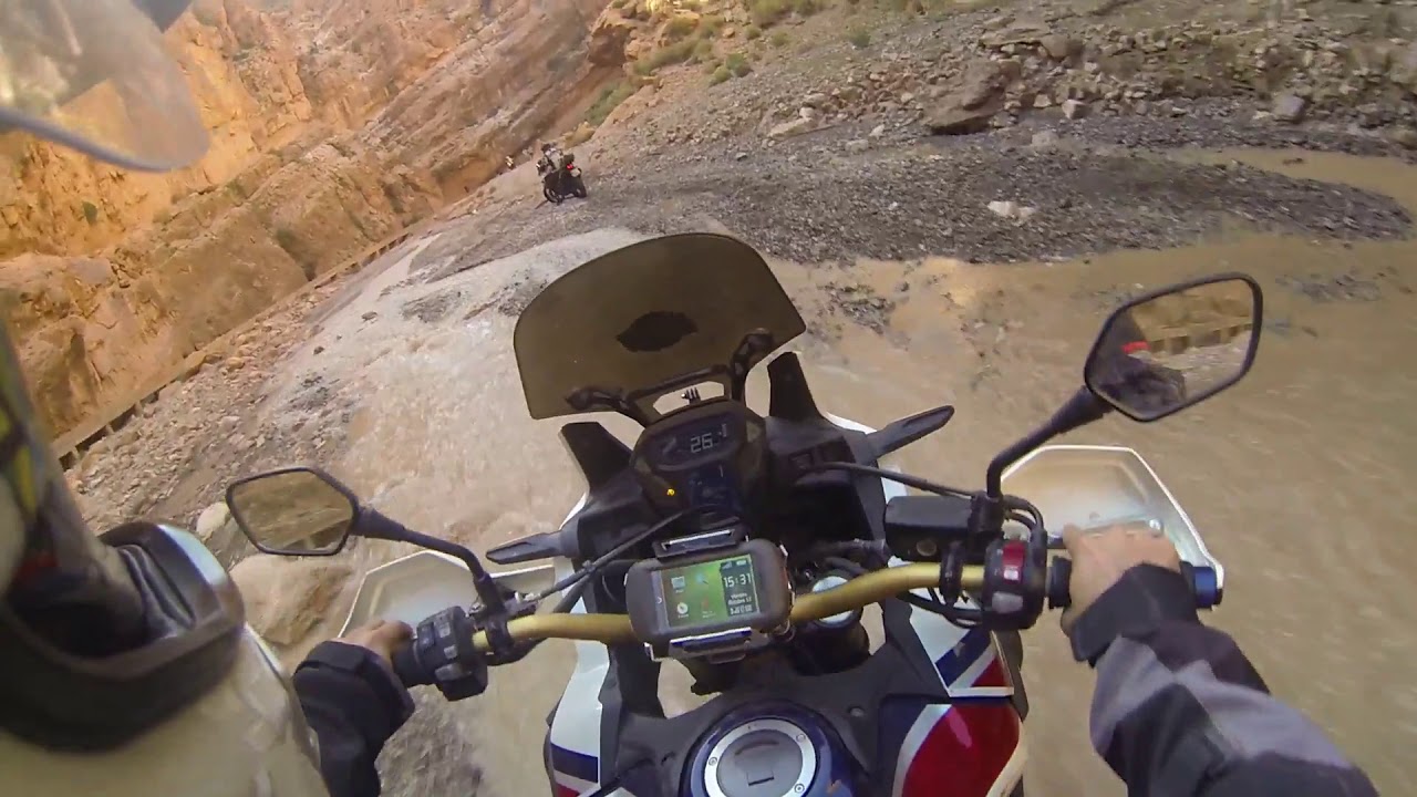 Garganta Amejgag (Marruecos):KTM vs AT