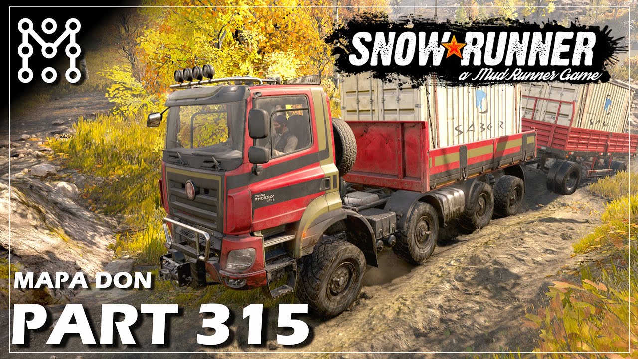 Spadlé kontejnery na mostě #315 | SNWRUNNER CZ | Lets play | Česky