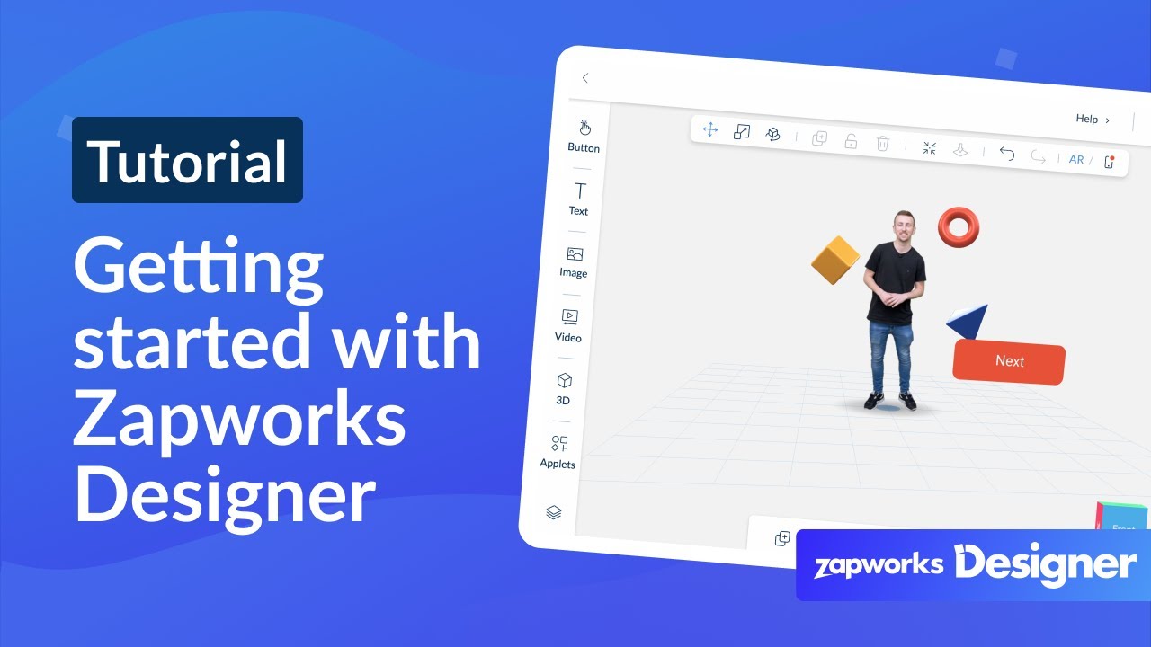 Getting started with Zapworks Designer | No code AR tool