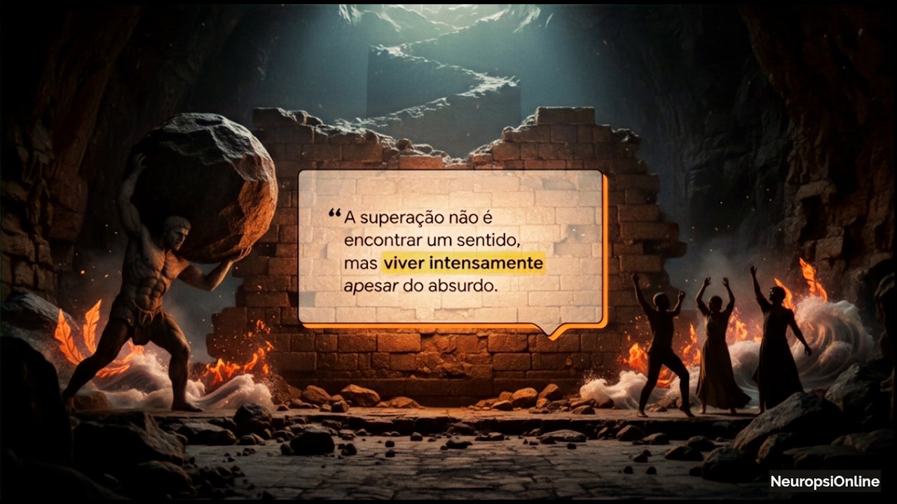 Crise Existencial: Entre a Liberdade de Sartre e o Absurdo de Camus | Canal NeuropsiOnline