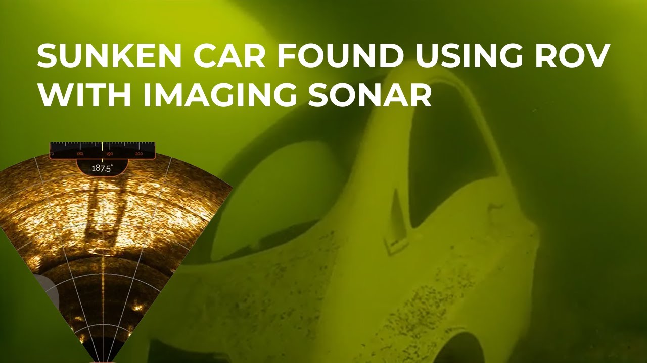 Sunken Vehicle Found Using ROV with 2D Imaging Sonar