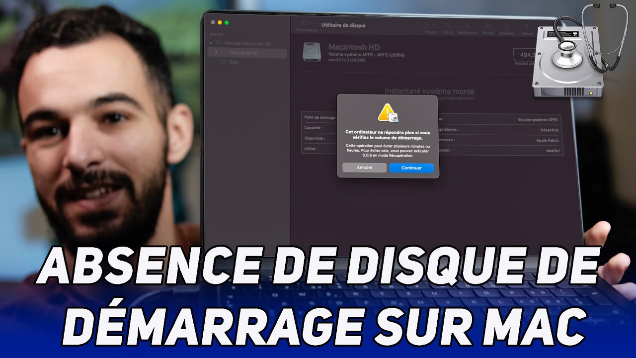 Comment réparer l'absence de disque de démarrage sur Mac