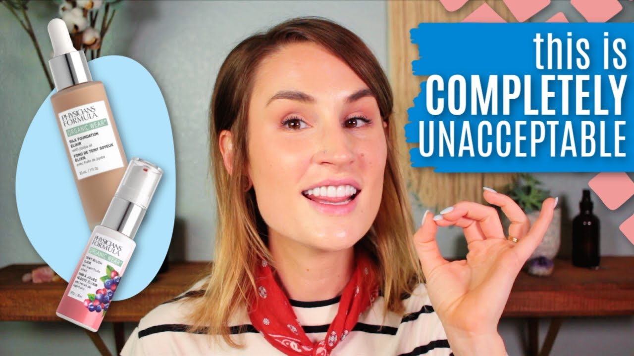 PHYSICIAN'S FORMULA ORGANIC WEAR vs ILIA TRUE SKIN SERUM FOUNDATION | Wear Test Gone WRONG.