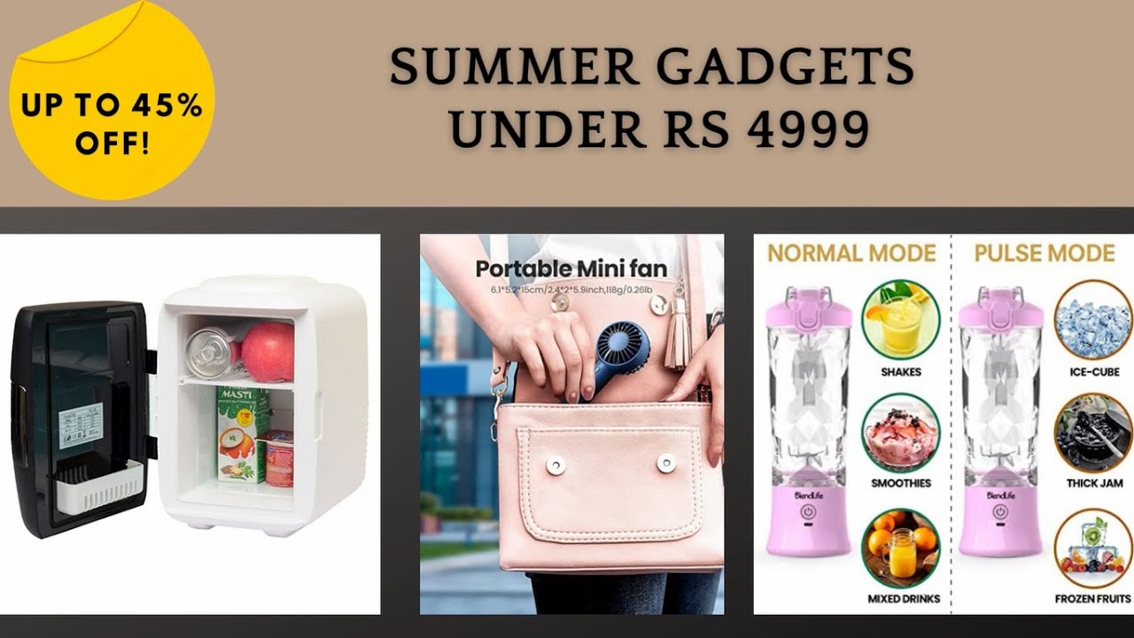 TOP 3 SUMMER GADGETS YOU MUST HAVE | AMAZON INDIA 2023