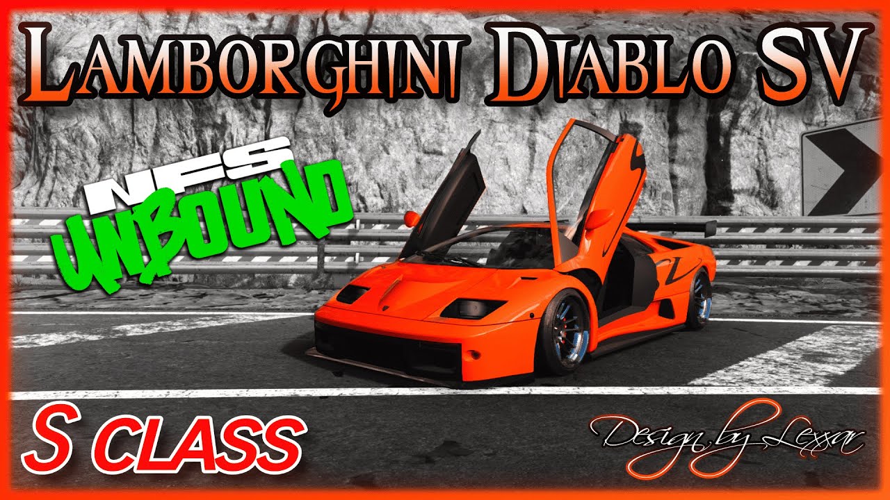 VOL#2 (S-класс) Lamborghini Diablo SV — Демон скорости 220 миль в час — Need for Speed ​​Unbound