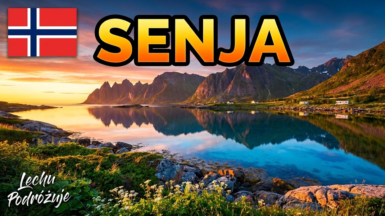Norwegia  najpiękniejsza wyspa Senja i camping na jakim jesteśmy 💪polecam