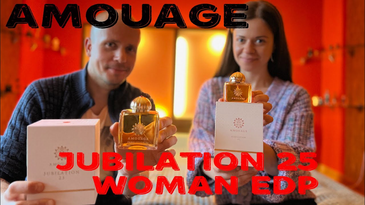 Amouage - Jubilation 25 Woman EDP распаковка и обзор нишевого аромата #juliscent