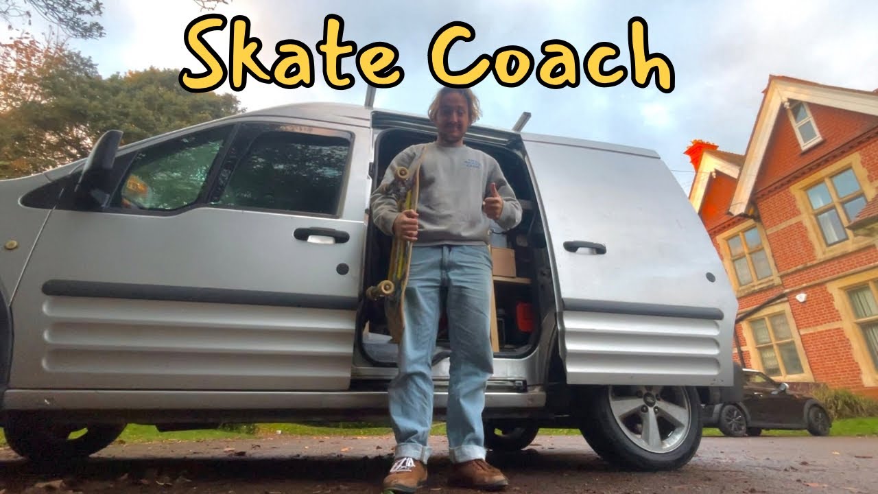 A Day In The Life Of A Skateboard Coach - Full Time Van Life 🛹 🚐 