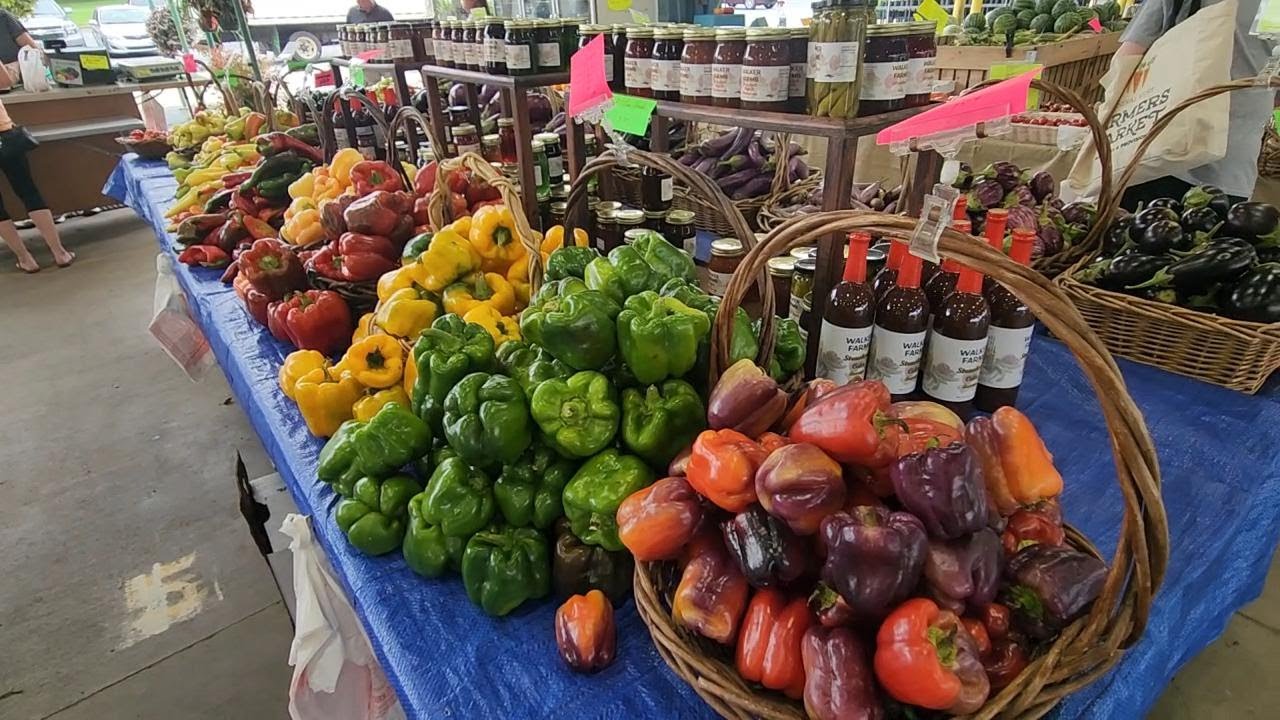 Piedmont Triad Farmers Market Walk-Through | Summer 2024 (Soft Spoken)