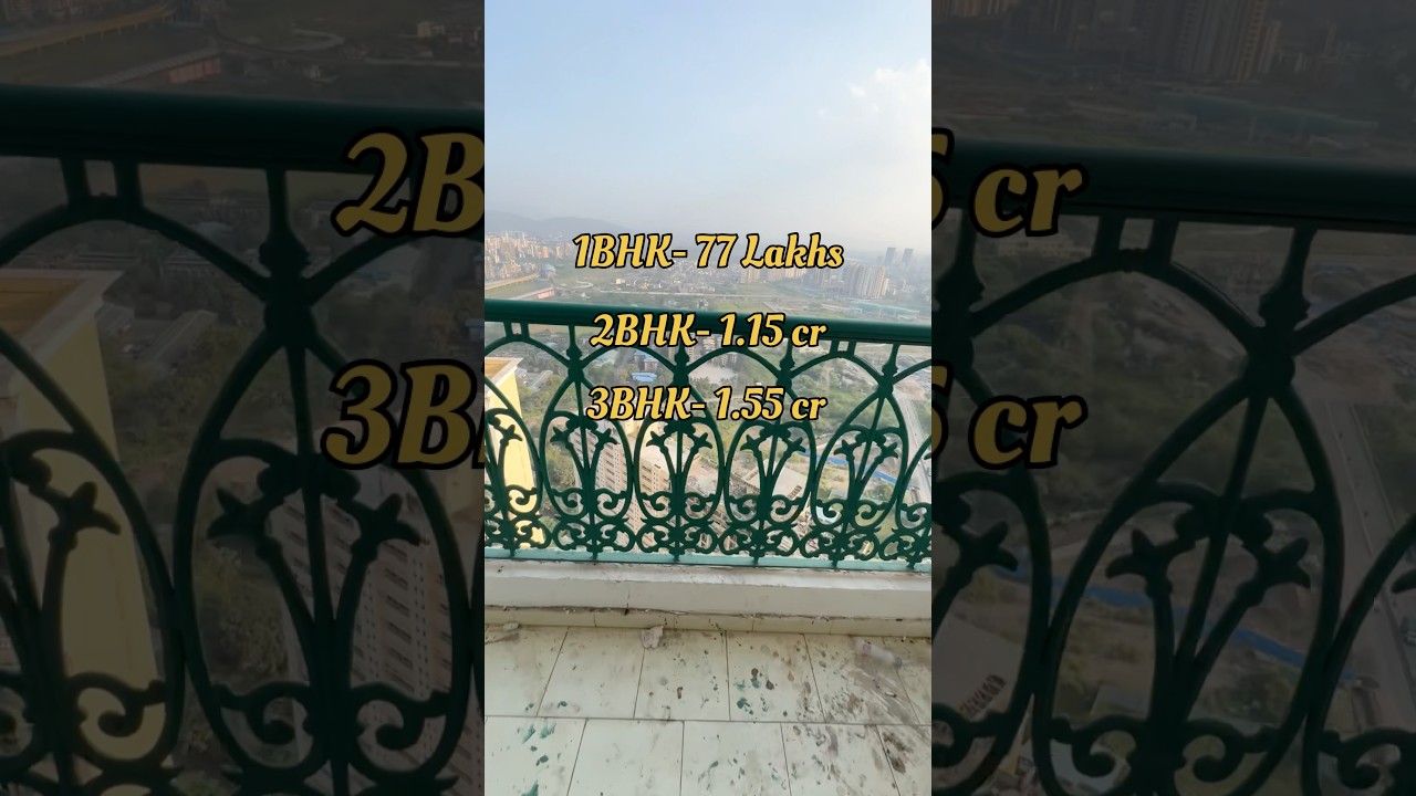 Arihant Aalishan || Tallest Tower of Navi Mumbai in Kharghar || 2 & 3BHK luxurious apartments
