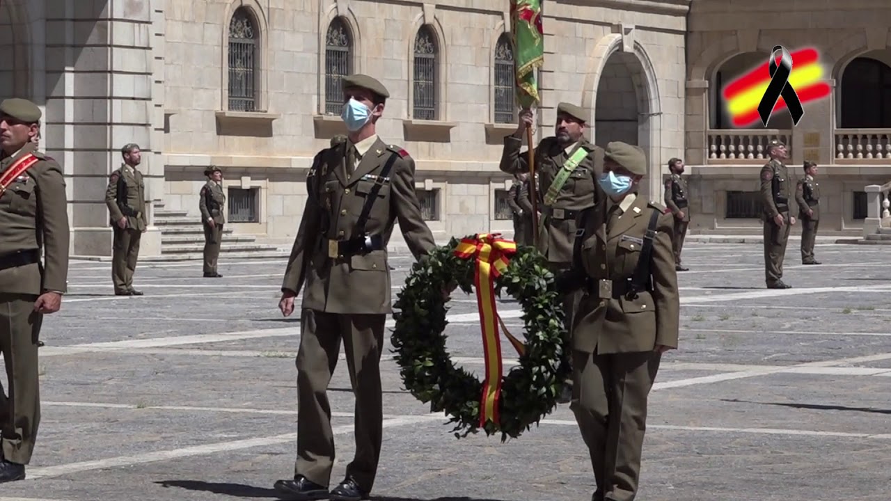 Homenaje a los caídos Academia de Infantería