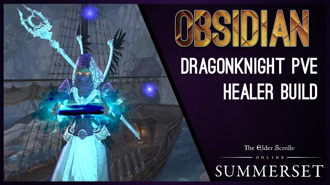 Magicka Dragonknight Healer Build PvE 