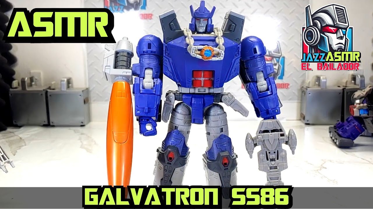 (ASMR) SOLO TRANSFORMACIÓN: Leader Studio Series 86 Generations Legacy Kingdom GALVATRON