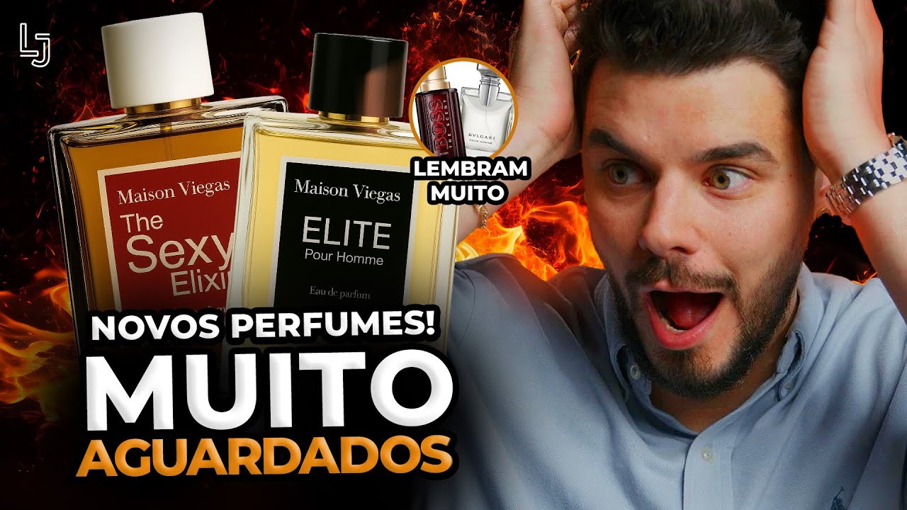 NOVOS Inspirados da Maison Viegas! Elite e The Sexy Elixir, (Bvlgari Pour Homme e The Scent Elixir)