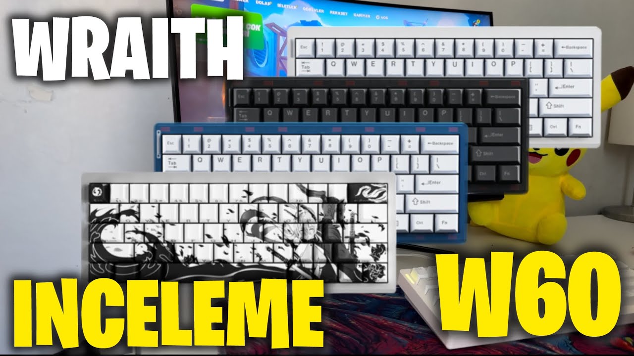 Wraith W60 Beyaz Klavye İnceleme!!