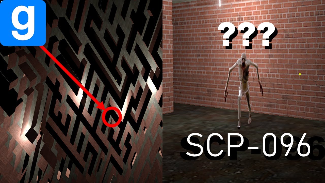 SCP-096 en el LABERINTO OSCURO💀🤣 | gm_bigmaze |