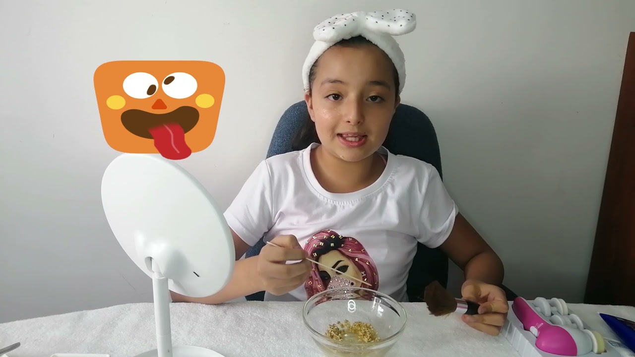 MASCARILLA CASERA PARA NIÑOS Y NIÑAS ( CUIDADO DE LA PIEL)