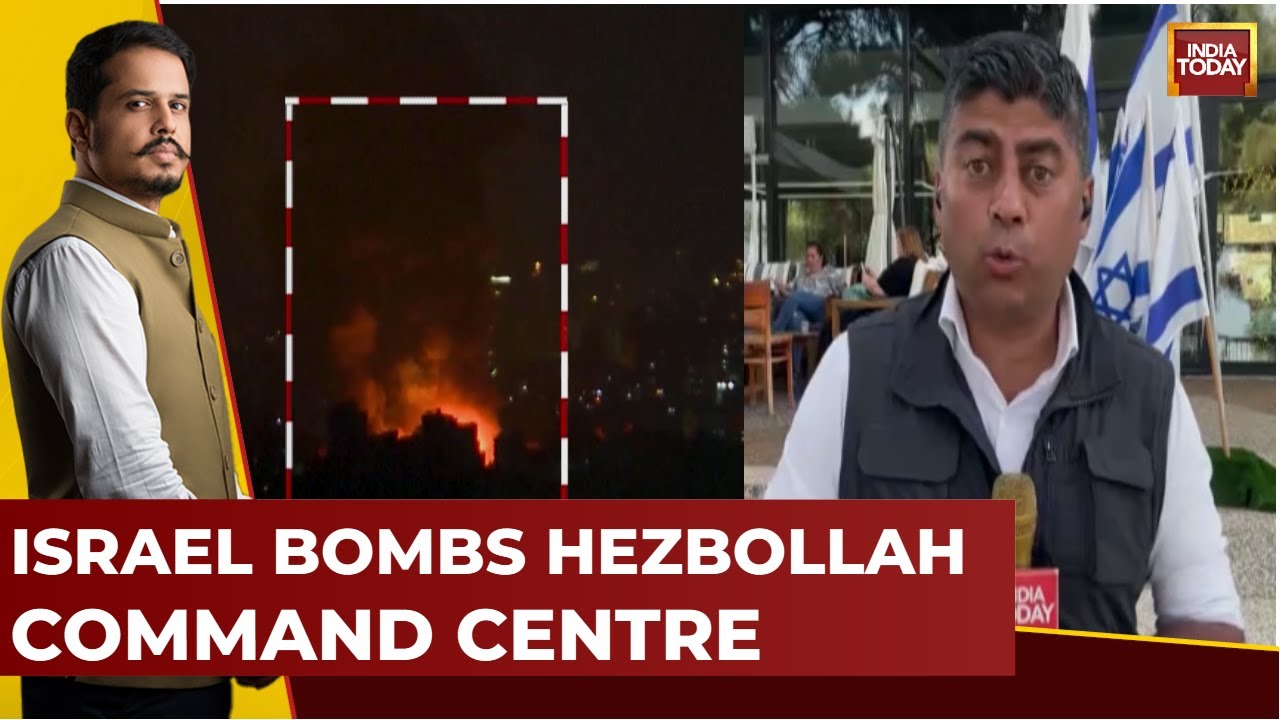 Israel Bombs Hezbollah Command Centre, More Rockets Fired At Lebanon | 5ive LIVE | India Today