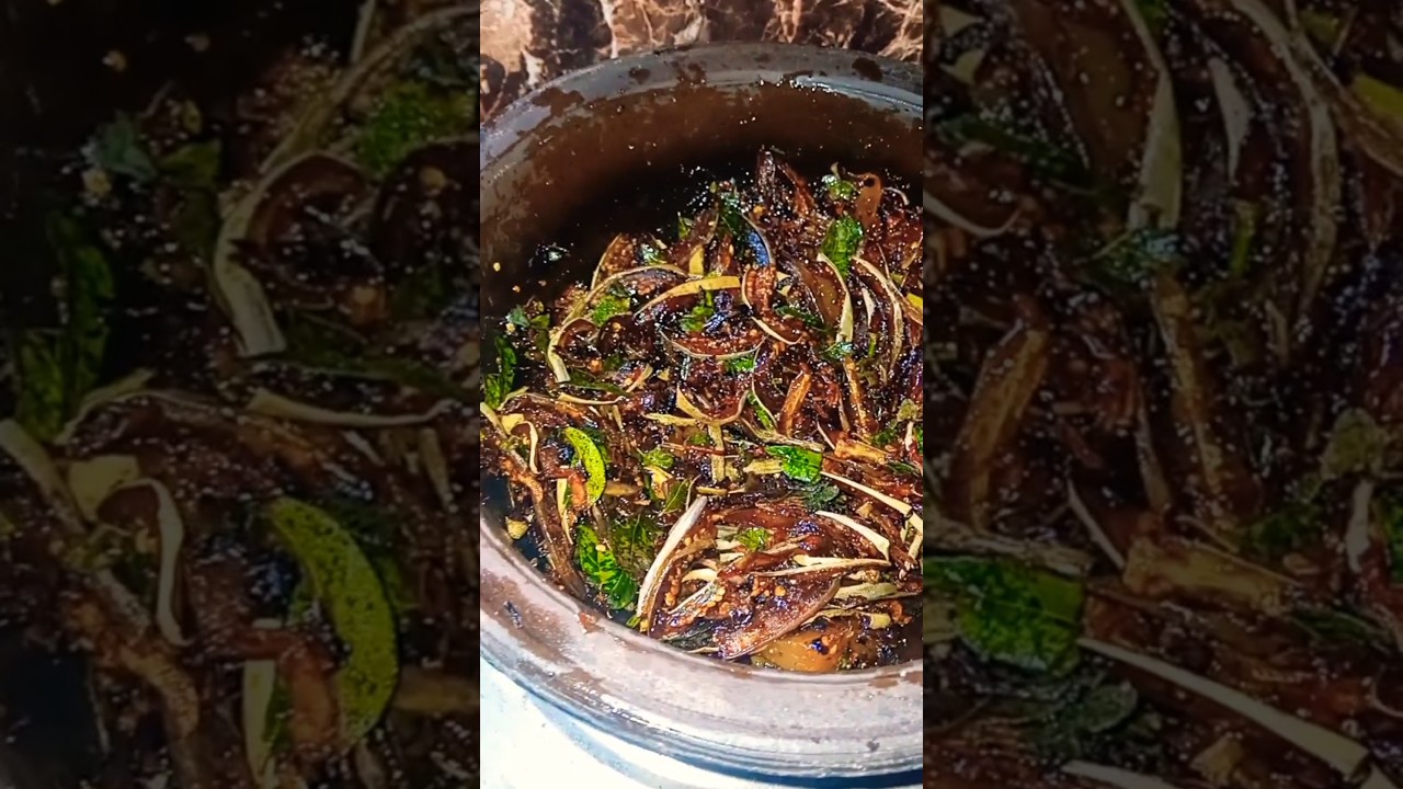 හරිම ලේසියෙන් 🥰 වම්බටු මෝජු හදමු 😍 | wambatu moju recipe 
