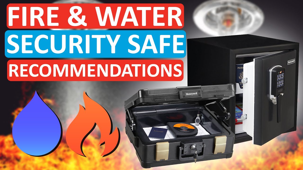 Honeywell Fireproof & Waterproof Safes: 3-in-1 Protection