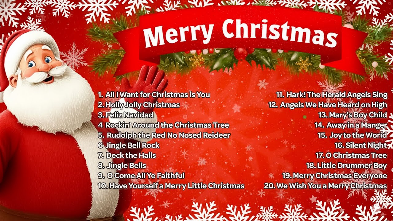 Top 100 Christmas Songs of All Time 🎄 Best Christmas Music Playlist