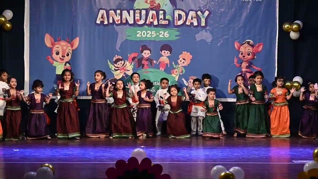 Ganesh Vandana Dance @ Preschool Annual Function | Little Millennium Pre-School & Daycare Narhe Pune