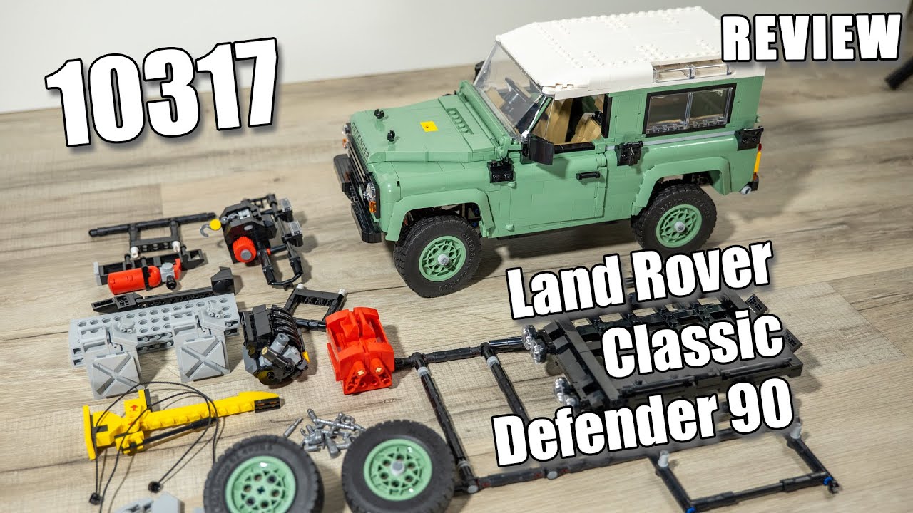 LEGO 10317 Review | LEGO Land Rover Classic Defender 90 | Review 10317 | LEGO Icons 2023