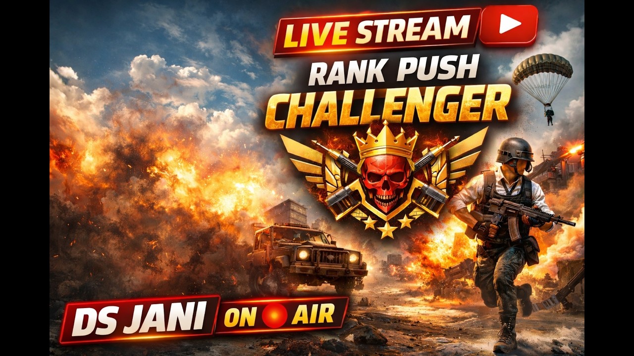 Today’s PUBG LIVE — Fast Rush & Crazy Fights!