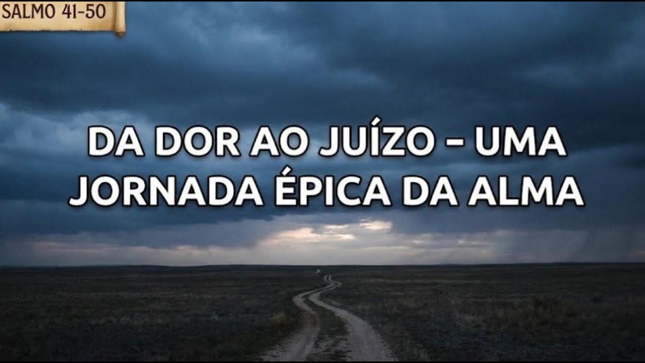 Psalms 41–50 Da Dor ao Juízo • Uma Jornada Épica da Alma