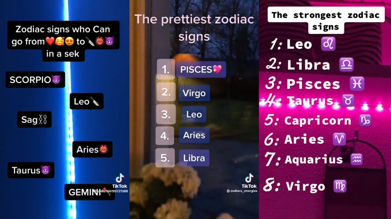 Zodiac signs tiktok that are 100% relatable ♈♋♍♎ | Zodiac tiktoks ♏♐♉