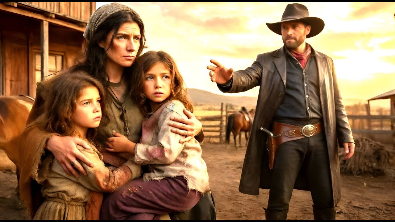 Starving Widow Said “Take My Children— Rich Rancher Answered, I’ll Take You Too”