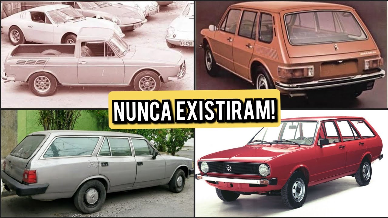 CARROS QUE NUNCA EXISTIRAM!