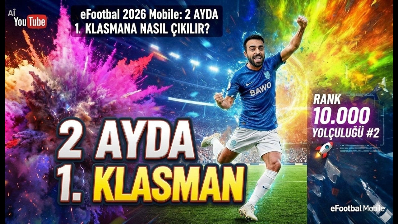 eFootball 2026 Mobile: DURDURULAMIYORUZ! 🚀 (Rank 10.000 Yolculuğu #2)