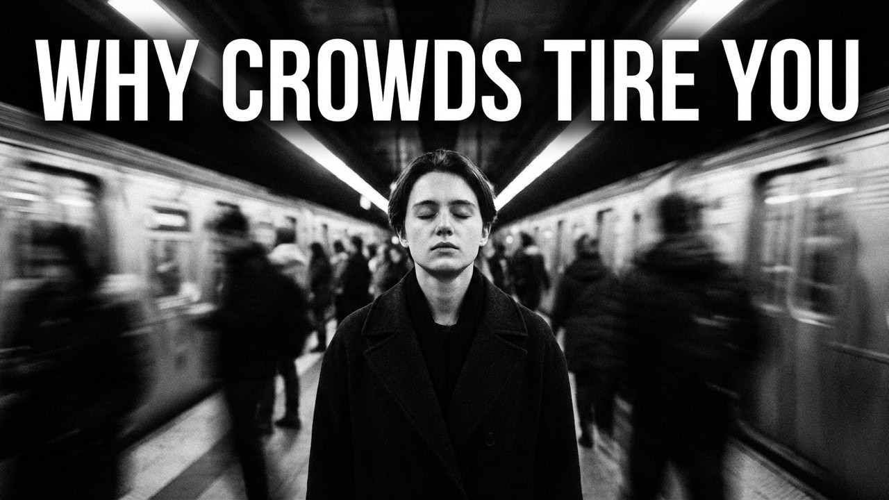 The 1 Hidden Reason You Hate Crowds (Your Brain is Actually in 4K)