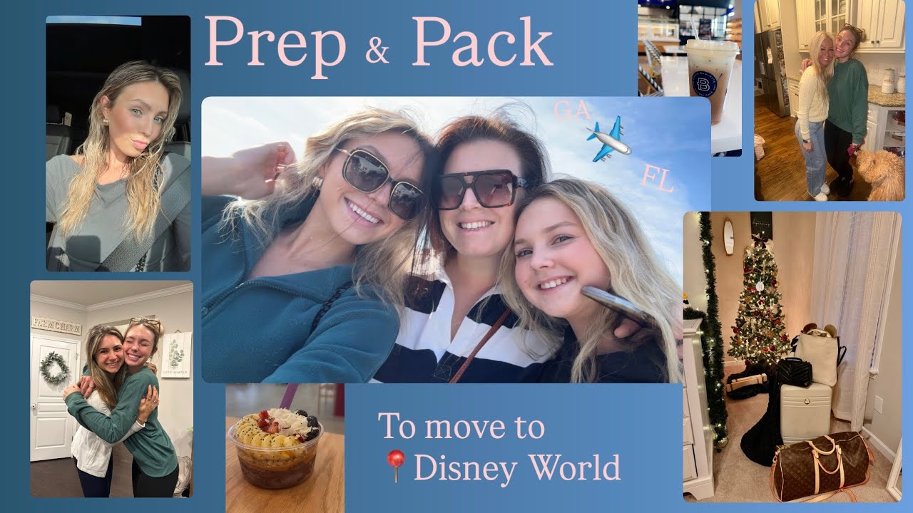 Pack & prep with me for The Disney College Program!