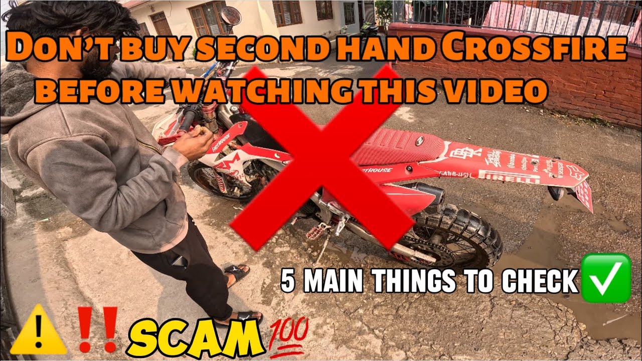 ❌Don’t buy crossfire before watching this video!!!//Don’t get scammed⚠️‼️/5 things to check before🏍️