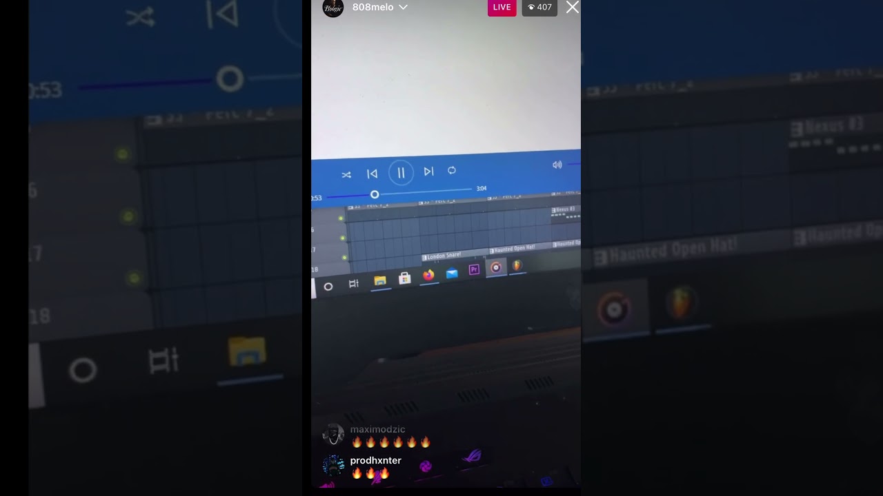 808 Melo Playing Drill/Trap Beats 🥶