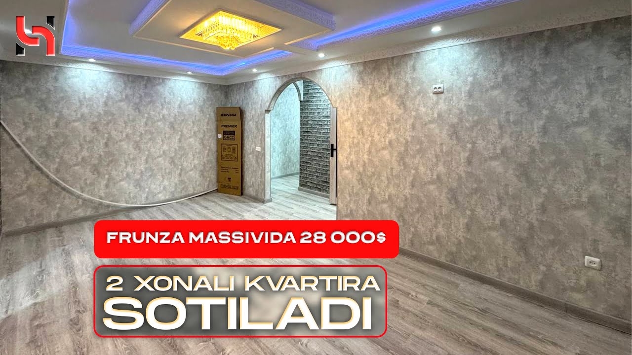 #квартира  254 J  Фарғона шаҳар Фрунза массивида 2 хонали кватирамиз сотувда Нархи 28 000