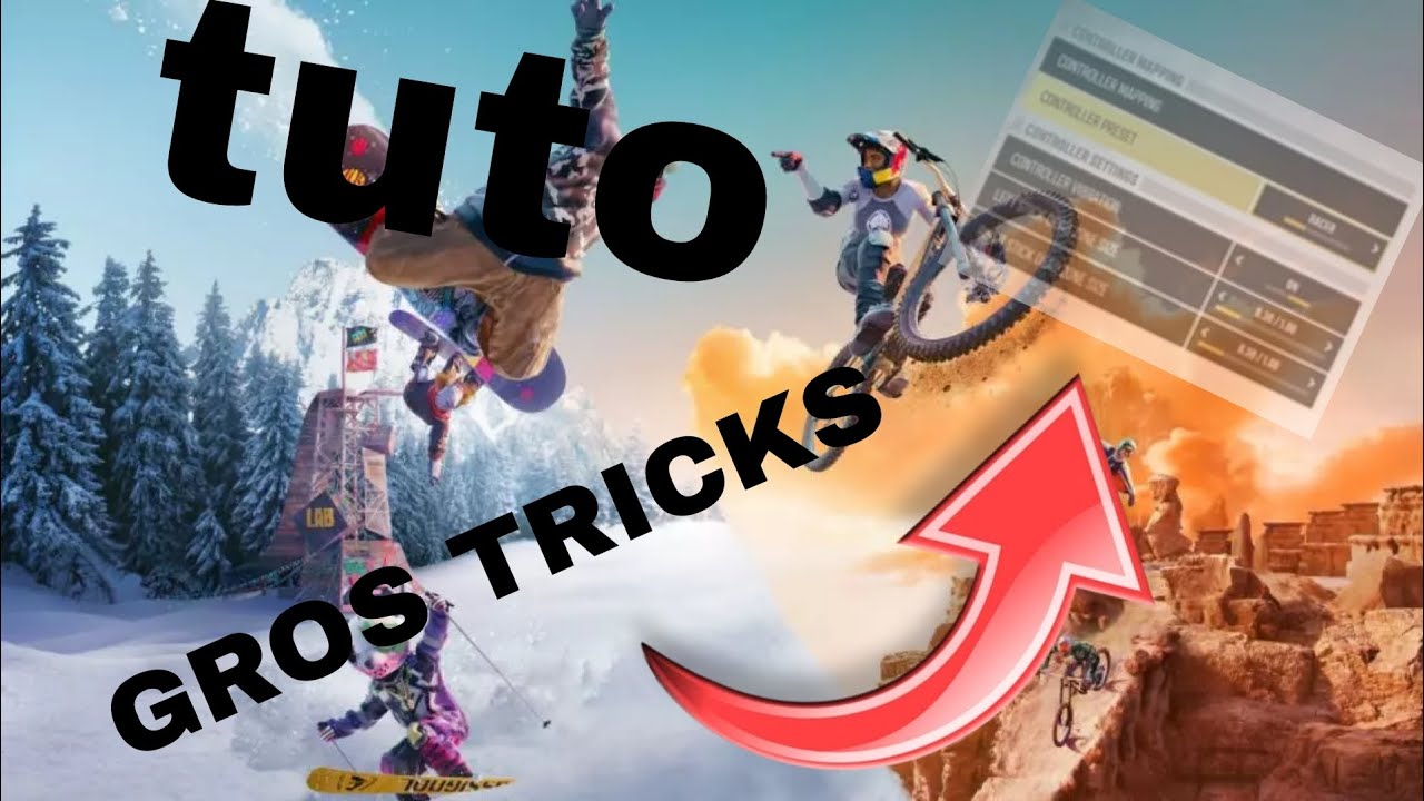 Comment faire des gros tricks sur riders republic?! 😁