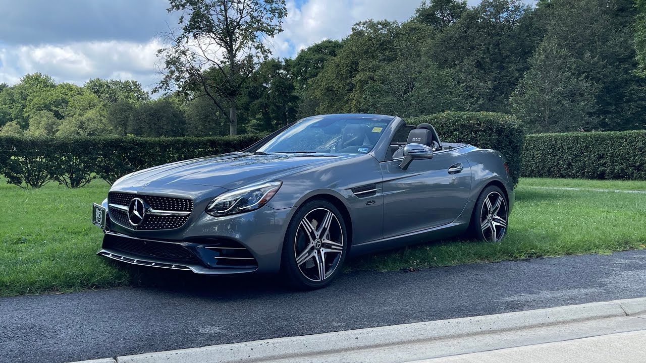 Mercedes-Benz SLC 300 Final Edition, он может танцевать, но маломощный, но всё равно веселый, и ж...