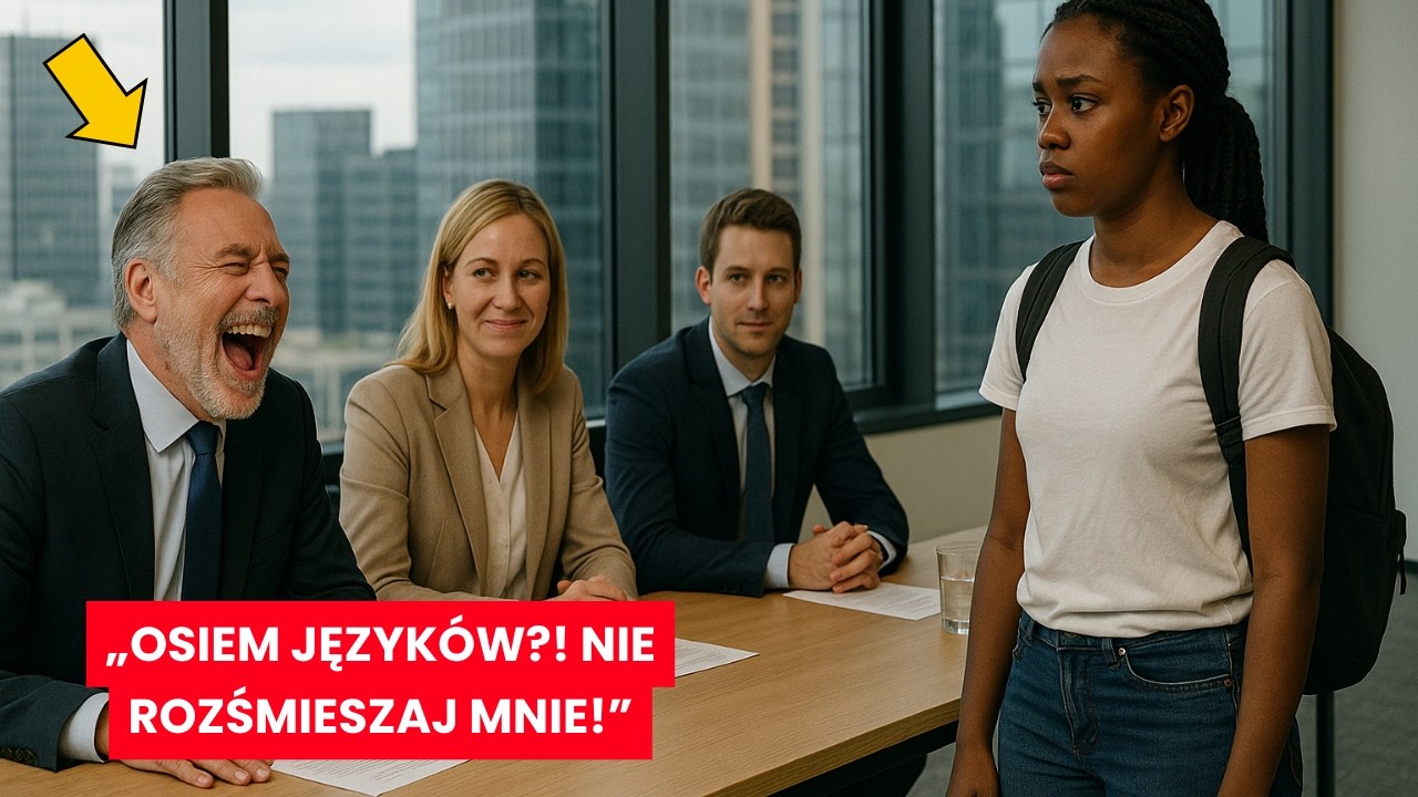 Ona powiedziała „Znam 8 języków” — on się roześmiał. Ale to,co stało się potem, zniszczyło jego dumę