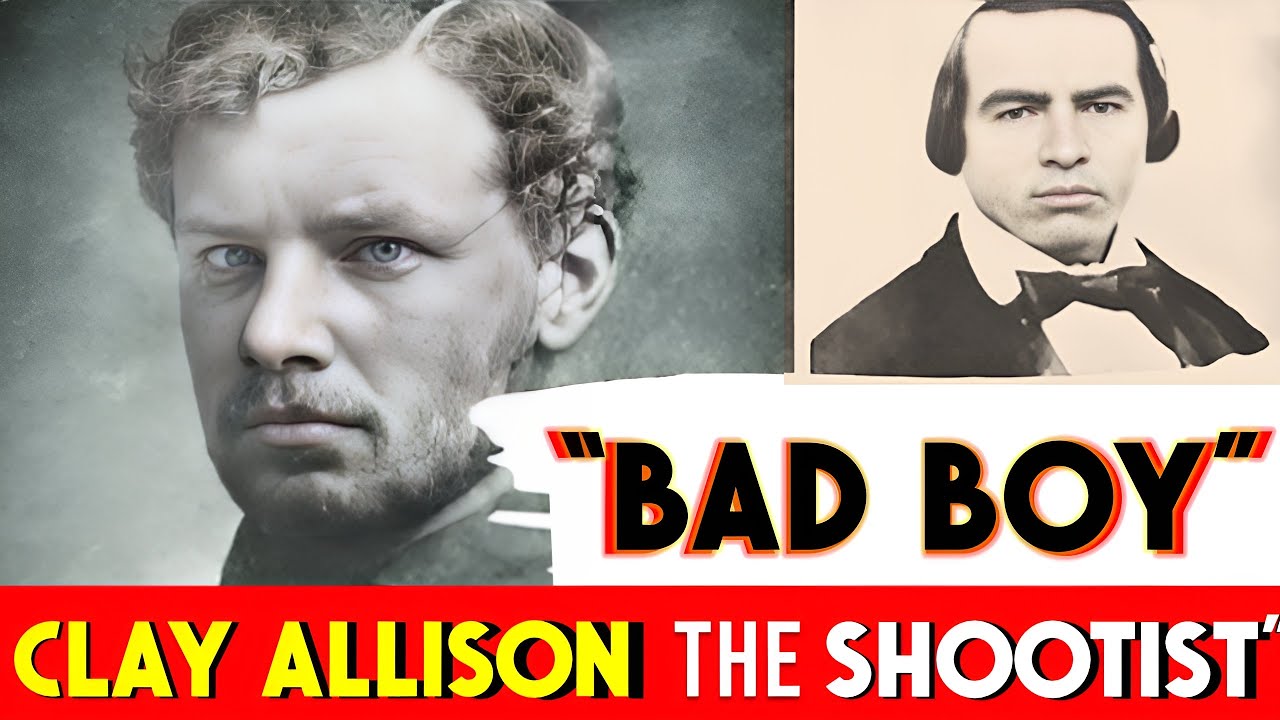 Clay Allison : The SHOOTIST Bad Boy Of Old West [New Mexico]