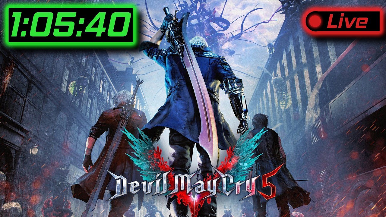Devil May Cry 5 Speedruns! | !DemonPrix Speedrunning Event Week 1 Day 1!!!
